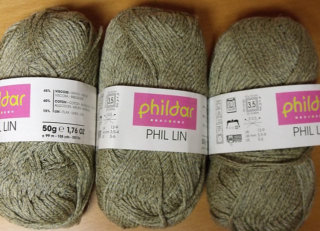 Phildar Phil lin X 9 - 6 €